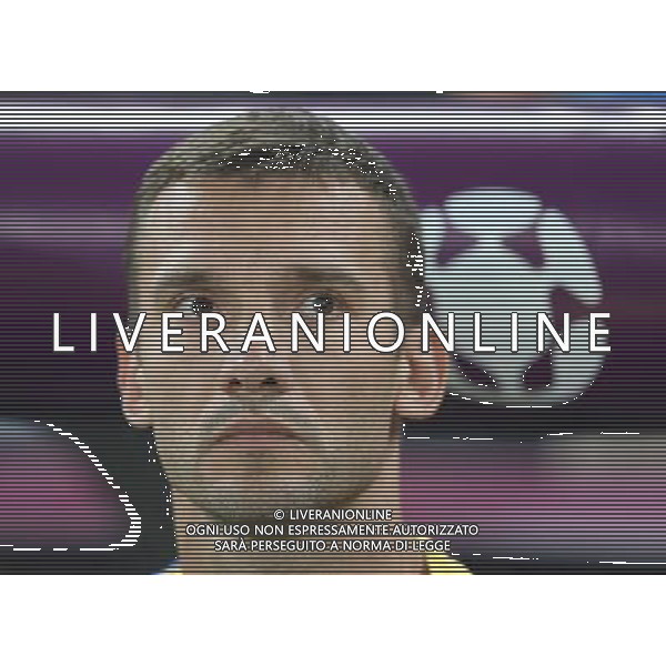 (120620) -- DONETSK, June 20, 2012 () -- Andriy Shevchenko of Ukraine reacts on the bench before the Group D 3rd round match at the Euro 2012 football championships in Donetsk, Ukraine, June 19, 2012.(/Meng Yongmin) (kh) ©PHOTOSHOT/ALDO LIVERANI SAS - ITALY ONLY -