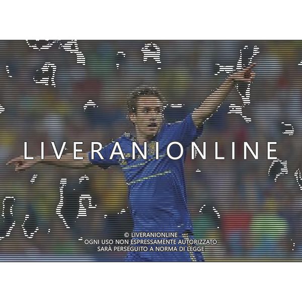 (120620) -- DONETSK, June 20, 2012 () -- Marko Devic of Ukraine reacts during the Group D 3rd round match against England at the Euro 2012 football championships in Donetsk, Ukraine, June 19, 2012. Ukraine lost 0-1. (/Meng Yongmin) (kh) ©PHOTOSHOT/ALDO LIVERANI SAS - ITALY ONLY -