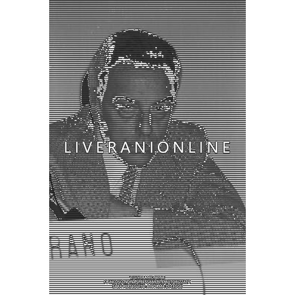 Milano 17/06/1980 nella foto il giornalista Sparano Elio Foto archivio Agenzia Aldo liverani