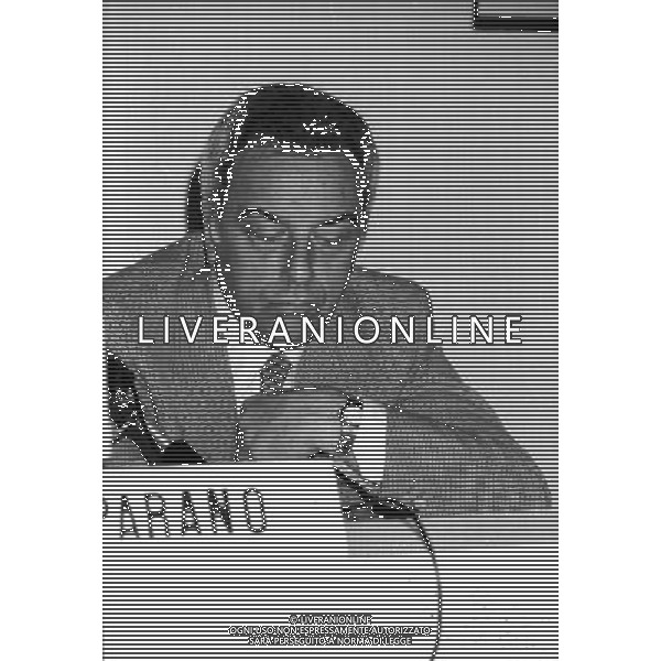 Milano 17/06/1980 nella foto il giornalista Sparano Elio Foto archivio Agenzia Aldo liverani