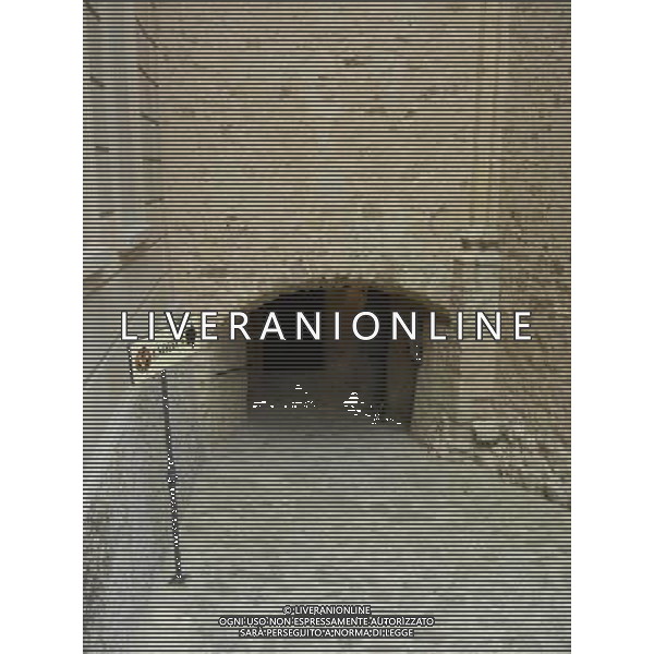 Il castello di Vigoleno  un imponente complesso fortificato della provincia di Piacenza sul confine con quella di Parma, nel comune di Vernasca AG ALDO LIVERANI *** Local Caption *** Il castello di Vigoleno  un imponente complesso fortificato della provincia di Piacenza sul confine con quella di Parma, nel comune di Vernasca