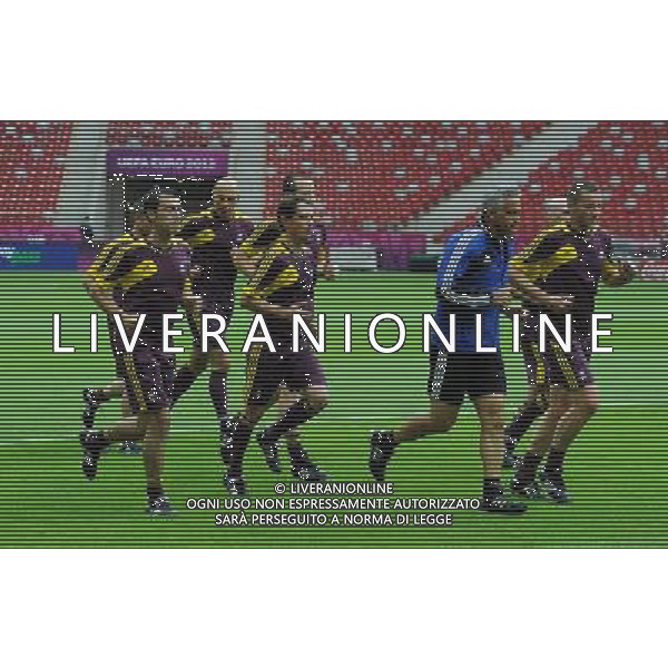 Campionati Europei UEFA 2012 Polonia/Ucraina Semifinale Varsavia (Polonia) - 27.06.2012 Allenamento Germania Nella Foto:allenamento arbitri /Ph.Vitez-Ag. Aldo Liverani