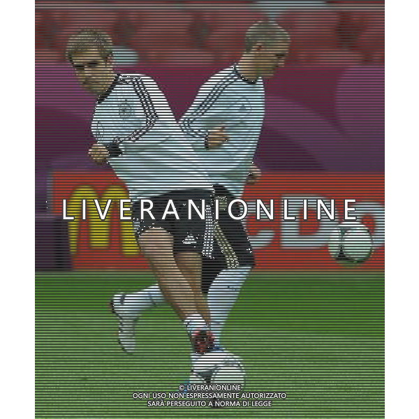 Campionati Europei UEFA 2012 Polonia/Ucraina Semifinale Varsavia (Polonia) - 27.06.2012 Allenamento Germania Nella Foto:lahm /Ph.Vitez-Ag. Aldo Liverani