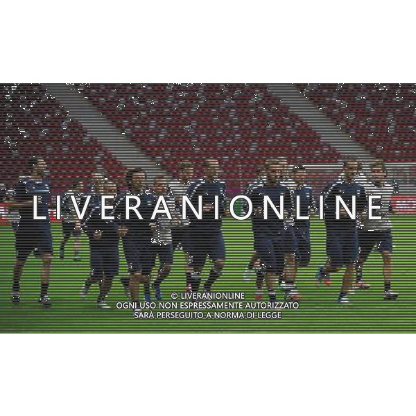 Campionati Europei UEFA 2012 Polonia/Ucraina Semifinale Varsavia (Polonia) - 27.06.2012 Allenamento Italia Nella Foto:gruppo /Ph.Vitez-Ag. Aldo Liverani