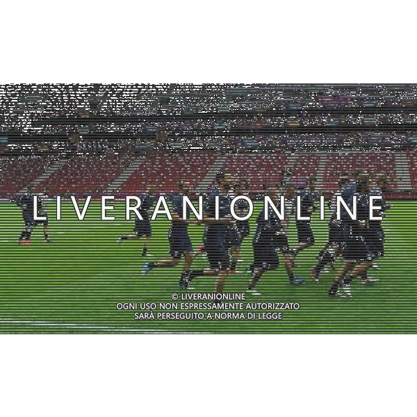 Campionati Europei UEFA 2012 Polonia/Ucraina Semifinale Varsavia (Polonia) - 27.06.2012 Allenamento Italia Nella Foto:gruppo /Ph.Vitez-Ag. Aldo Liverani