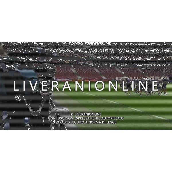 Campionati Europei UEFA 2012 Polonia/Ucraina Semifinale Varsavia (Polonia) - 27.06.2012 Allenamento Italia Nella Foto:gruppo si allena osservato dalle telecamere /Ph.Vitez-Ag. Aldo Liverani