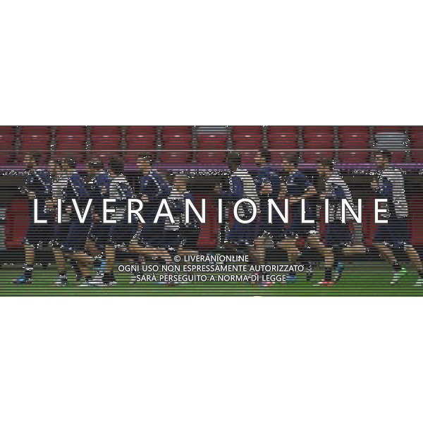 Campionati Europei UEFA 2012 Polonia/Ucraina Semifinale Varsavia (Polonia) - 27.06.2012 Allenamento Italia Nella Foto:gruppo /Ph.Vitez-Ag. Aldo Liverani