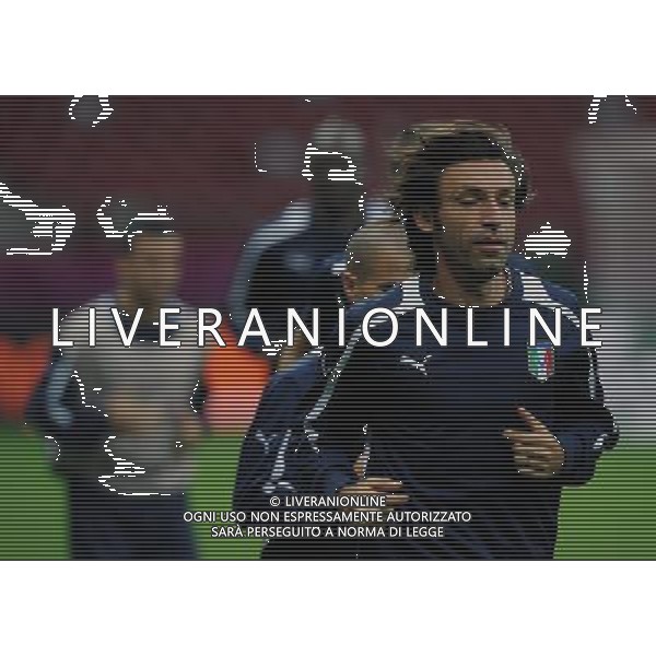 Campionati Europei UEFA 2012 Polonia/Ucraina Semifinale Varsavia (Polonia) - 27.06.2012 Allenamento Italia Nella Foto:pirlo /Ph.Vitez-Ag. Aldo Liverani