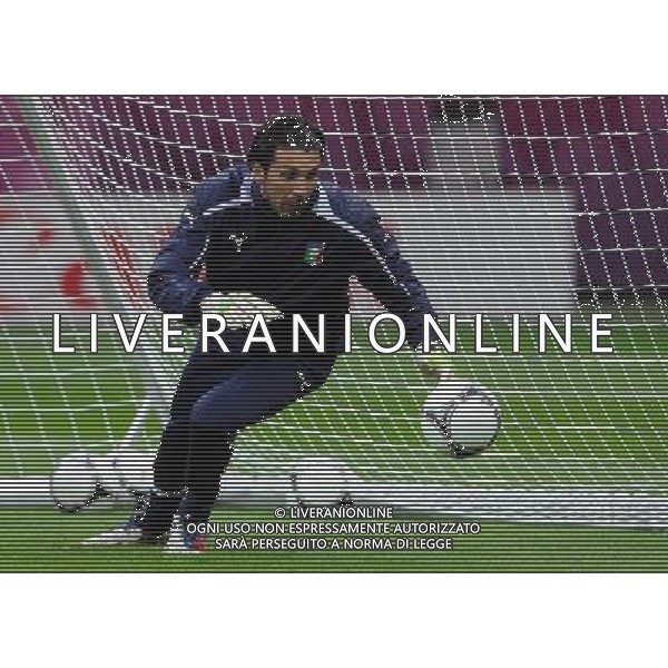 Campionati Europei UEFA 2012 Polonia/Ucraina Semifinale Varsavia (Polonia) - 27.06.2012 Allenamento Italia Nella Foto:buffon /Ph.Vitez-Ag. Aldo Liverani