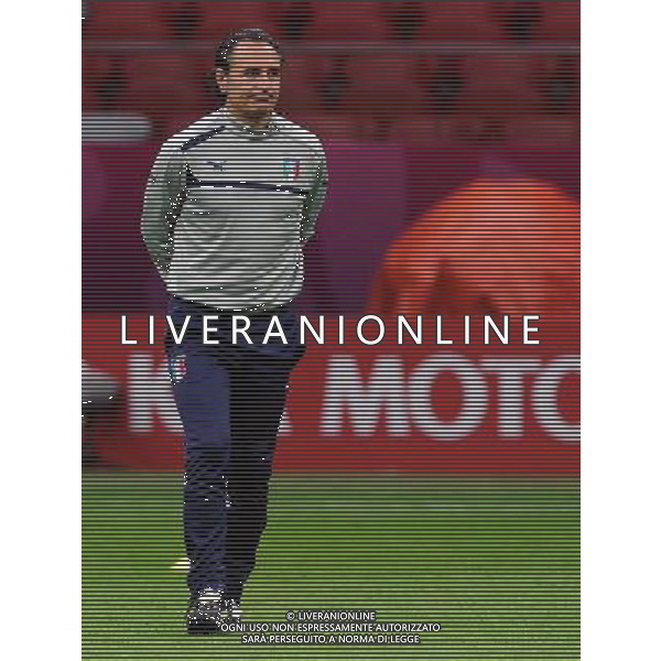 Campionati Europei UEFA 2012 Polonia/Ucraina Semifinale Varsavia (Polonia) - 27.06.2012 Allenamento Italia Nella Foto:prandelli /Ph.Vitez-Ag. Aldo Liverani