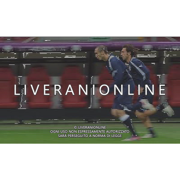 Campionati Europei UEFA 2012 Polonia/Ucraina Semifinale Varsavia (Polonia) - 27.06.2012 Allenamento Italia Nella Foto:chiellini pirlo /Ph.Vitez-Ag. Aldo Liverani