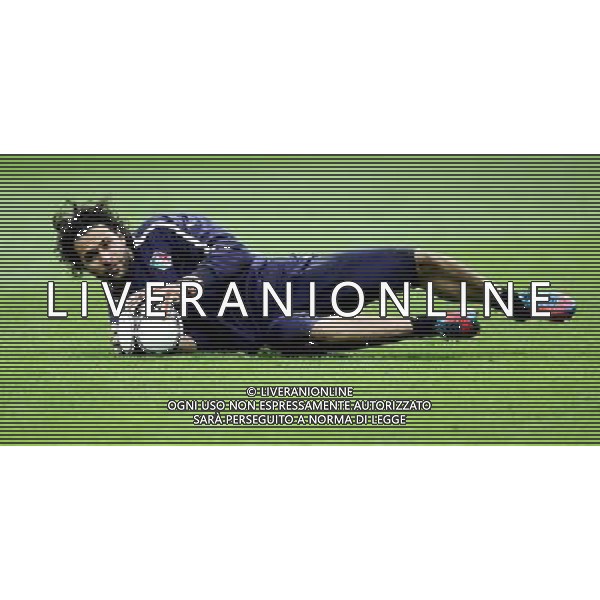 WARSZAWA STADION NARODOWY 27.06.2012 EURO 2012 PILKA NOZNA TRENING WLOCHY NZ SALVATORE SIRIGU FOT MICHAL NOWAK / NEWSPIX.PL WARSAW NATIONAL STADIUM 27.06.2012 EURO 2012 TRAINING SESSION ITALY ITALIA SALVATORE SIRIGU MICHAL NOWAK / NEWSPIX.PL --- Newspix.pl /Agenzia Aldo Liverani Sas - ITALY ONLY - Allenamento Italia Campionati Europei UEFA 2012 Polonia/Ucraina Semifinale Varsavia (Polonia) - 27.06.2012 *** Local Caption *** www.newspix.pl mail us: info@newspix.pl call us: 0048 022 23 22 222 --- Polish Picture Agency by Ringier Axel Springer Poland