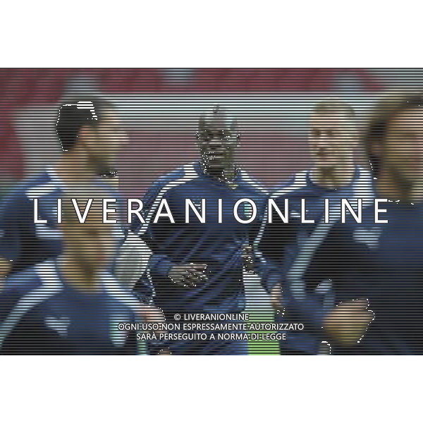 27.06.2012 WARSZAWA PILKA NOZNA KADRA REPREZENTACJA MISTRZOSTWA EUROPY W PILCE NOZNEJ EURO2012 POLSKA I UKRAINA FOOTBALL EUROPEAN CHAMPIONSHIPS UEFA EURO 2012 POLAND AND UKRAINE TRENING PRZED SPOTKANIEM NIEMCY - WLOCHY (TRAINING SESION BEFORE GERMANY VS. ITALY) TRENING REPREZENTACJI WLOCH N/Z MARIO BALOTELLI FOT LUKASZ LASKOWSKI / PRESSFOCUS NEWSPIXPL --- Newspix.pl /Agenzia Aldo Liverani Sas - ITALY ONLY - Allenamento Italia Campionati Europei UEFA 2012 Polonia/Ucraina Semifinale Varsavia (Polonia) - 27.06.2012 *** Local Caption *** www.newspix.pl mail us: info@newspix.pl call us: 0048 022 23 22 222 --- Polish Picture Agency by Ringier Axel Springer Poland