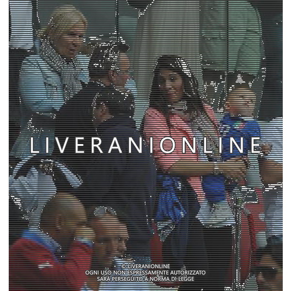 Campionati Europei UEFA 2012 Polonia/Ucraina Semifinale Varsavia (Polonia) - 28.06.2012 Germania-Italia Nella Foto:moglie mamma e figlio cassano /Ph.Vitez-Ag. Aldo Liverani