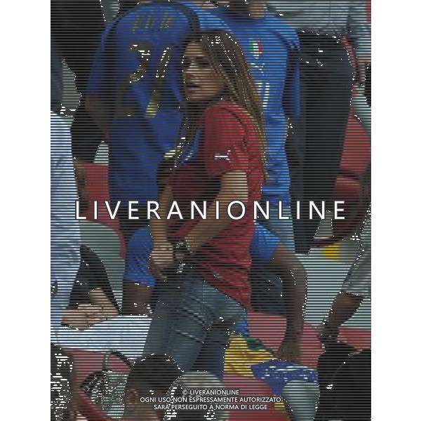 Campionati Europei UEFA 2012 Polonia/Ucraina Semifinale Varsavia (Polonia) - 28.06.2012 Germania-Italia Nella Foto:seredova /Ph.Vitez-Ag. Aldo Liverani