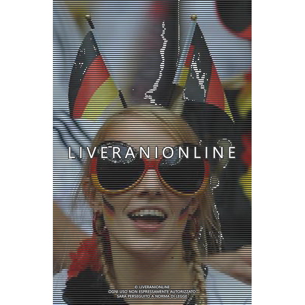 Campionati Europei UEFA 2012 Polonia/Ucraina Semifinale Varsavia (Polonia) - 28.06.2012 Germania-Italia Nella Foto:tifosi germania /Ph.Vitez-Ag. Aldo Liverani