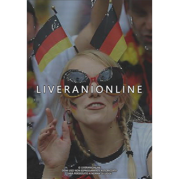 Campionati Europei UEFA 2012 Polonia/Ucraina Semifinale Varsavia (Polonia) - 28.06.2012 Germania-Italia Nella Foto:tifosi germania /Ph.Vitez-Ag. Aldo Liverani