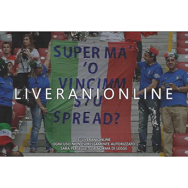 Campionati Europei UEFA 2012 Polonia/Ucraina Semifinale Varsavia (Polonia) - 28.06.2012 Germania-Italia Nella Foto:tifosi italia /Ph.Vitez-Ag. Aldo Liverani