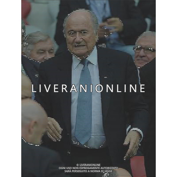 Campionati Europei UEFA 2012 Polonia/Ucraina Semifinale Varsavia (Polonia) - 28.06.2012 Germania-Italia Nella Foto:blatter /Ph.Vitez-Ag. Aldo Liverani