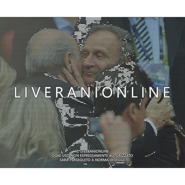 Campionati Europei UEFA 2012 Polonia/Ucraina Semifinale Varsavia (Polonia) - 28.06.2012 Germania-Italia Nella Foto:blatter petrucci /Ph.Vitez-Ag. Aldo Liverani