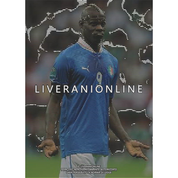 Campionati Europei UEFA 2012 Polonia/Ucraina Semifinale Varsavia (Polonia) - 28.06.2012 Germania-Italia Nella Foto:balotelli /Ph.Vitez-Ag. Aldo Liverani