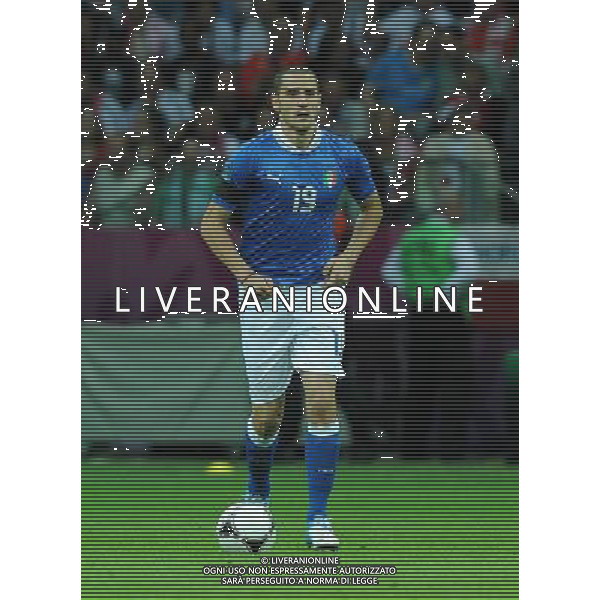 Campionati Europei UEFA 2012 Polonia/Ucraina Semifinale Varsavia (Polonia) - 28.06.2012 Germania-Italia Nella Foto:bonucci /Ph.Vitez-Ag. Aldo Liverani