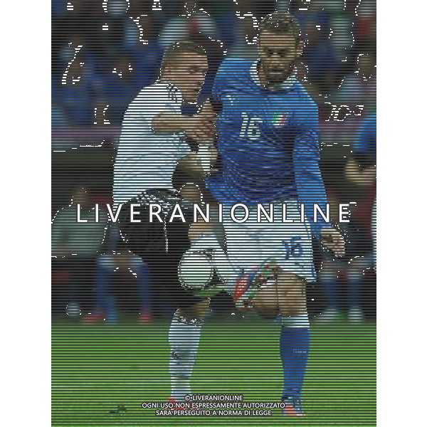 Campionati Europei UEFA 2012 Polonia/Ucraina Semifinale Varsavia (Polonia) - 28.06.2012 Germania-Italia Nella Foto:de rossi podolski /Ph.Vitez-Ag. Aldo Liverani