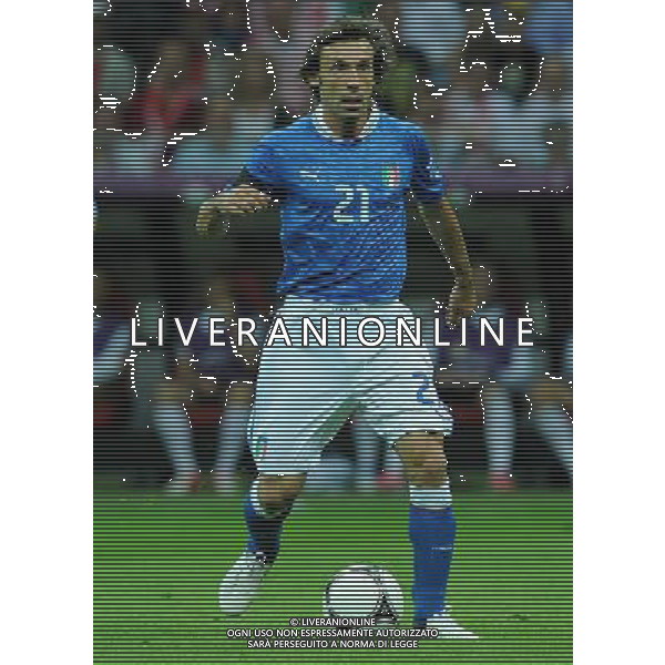 Campionati Europei UEFA 2012 Polonia/Ucraina Semifinale Varsavia (Polonia) - 28.06.2012 Germania-Italia Nella Foto:pirlo /Ph.Vitez-Ag. Aldo Liverani