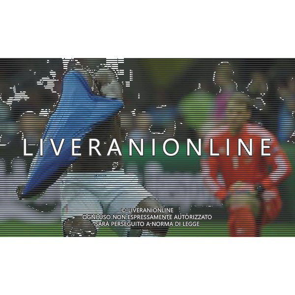 Campionati Europei UEFA 2012 Polonia/Ucraina Semifinale Varsavia (Polonia) - 28.06.2012 Germania-Italia Nella Foto:balotelli esulta /Ph.Vitez-Ag. Aldo Liverani