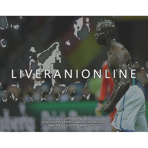 Campionati Europei UEFA 2012 Polonia/Ucraina Semifinale Varsavia (Polonia) - 28.06.2012 Germania-Italia Nella Foto:balotelli esulta /Ph.Vitez-Ag. Aldo Liverani