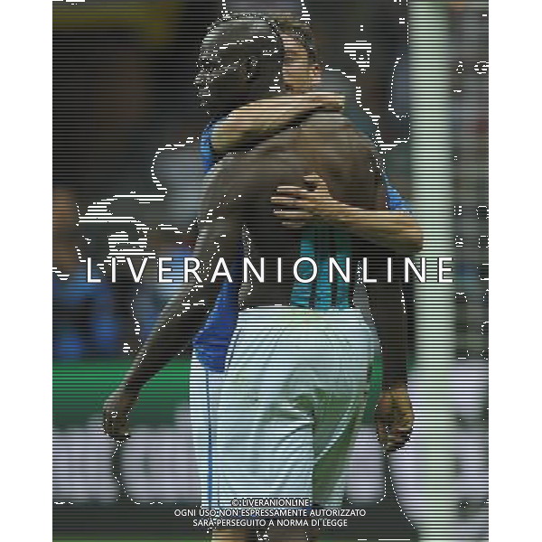 Campionati Europei UEFA 2012 Polonia/Ucraina Semifinale Varsavia (Polonia) - 28.06.2012 Germania-Italia Nella Foto:balotelli esulta /Ph.Vitez-Ag. Aldo Liverani