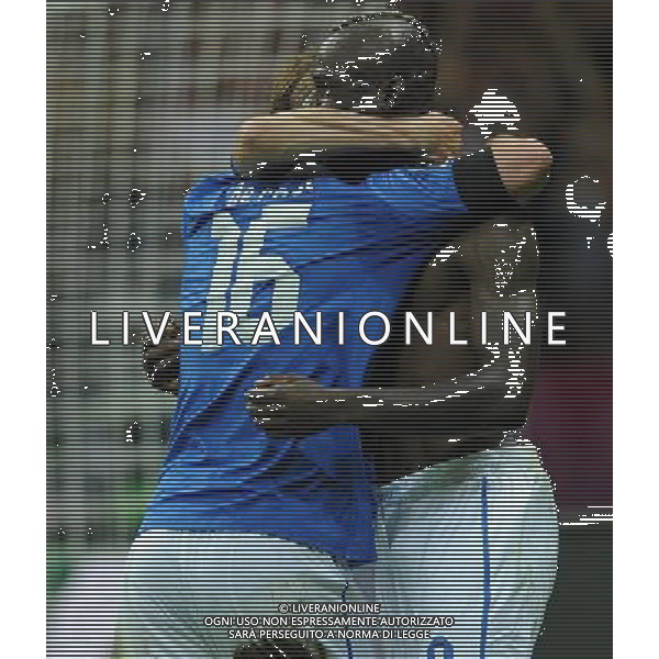 Campionati Europei UEFA 2012 Polonia/Ucraina Semifinale Varsavia (Polonia) - 28.06.2012 Germania-Italia Nella Foto:balotelli esulta /Ph.Vitez-Ag. Aldo Liverani