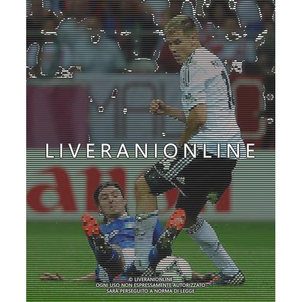 Campionati Europei UEFA 2012 Polonia/Ucraina Semifinale Varsavia (Polonia) - 28.06.2012 Germania-Italia Nella Foto:badstuber montolivo /Ph.Vitez-Ag. Aldo Liverani