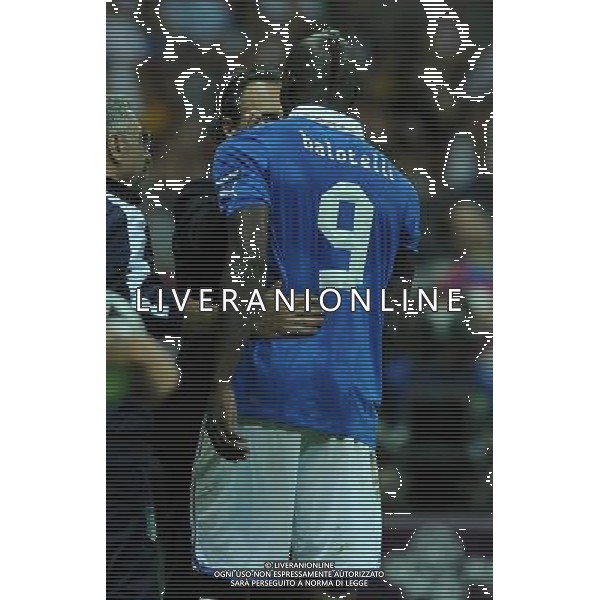 Campionati Europei UEFA 2012 Polonia/Ucraina Semifinale Varsavia (Polonia) - 28.06.2012 Germania-Italia Nella Foto:balotelli sostituito prandelli /Ph.Vitez-Ag. Aldo Liverani