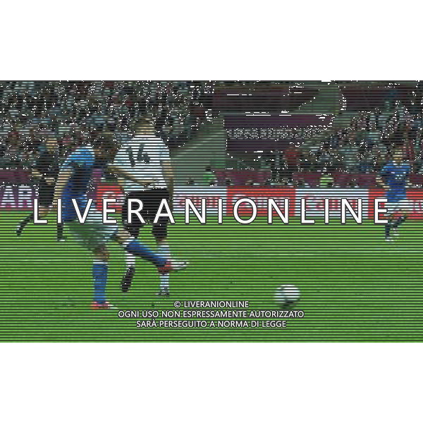 Campionati Europei UEFA 2012 Polonia/Ucraina Semifinale Varsavia (Polonia) - 28.06.2012 Germania-Italia Nella Foto:occasione marchisio /Ph.Vitez-Ag. Aldo Liverani