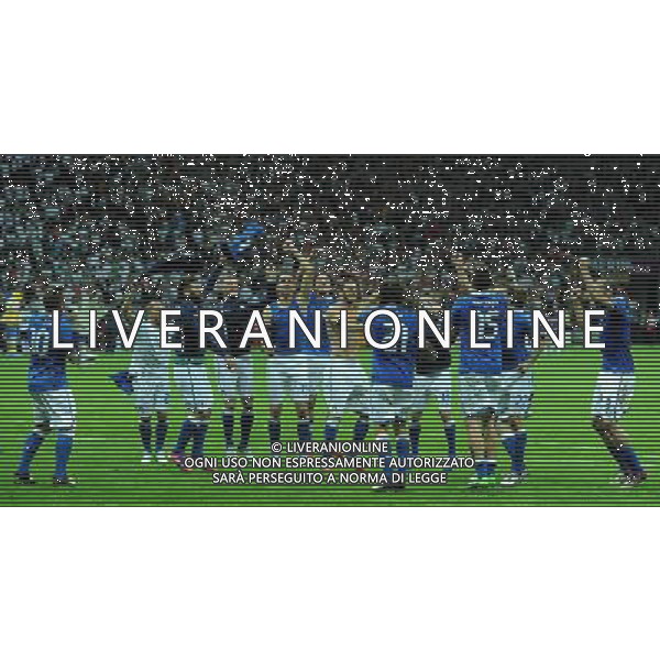 Campionati Europei UEFA 2012 Polonia/Ucraina Semifinale Varsavia (Polonia) - 28.06.2012 Germania-Italia Nella Foto:esultanza finale italia /Ph.Vitez-Ag. Aldo Liverani