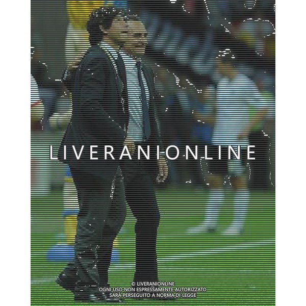 Campionati Europei UEFA 2012 Polonia/Ucraina Semifinale Varsavia (Polonia) - 28.06.2012 Germania-Italia Nella Foto:prandelli e albertini /Ph.Vitez-Ag. Aldo Liverani