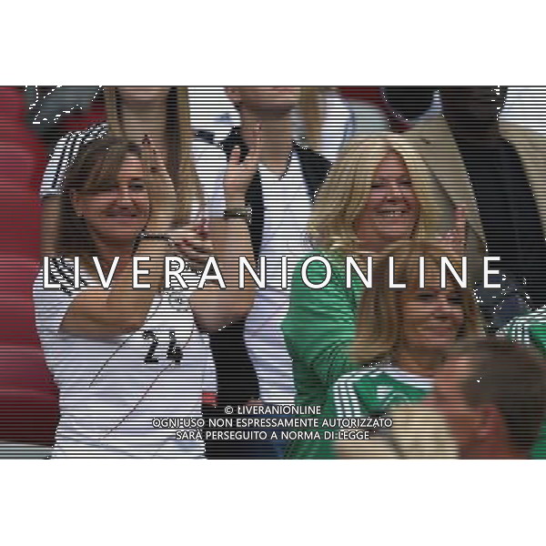 WARSZAWA STADION NARODOWY 28.06.2012 EURO 2012 PILKA NOZNA POLFINAL MISTRZOSTW EUROPY NIEMCY - WLOCHY NZ DZIEWCZYNY ZONY PILKARZY NIEMIECKICH WAGS WAG DANIELA LOEW FOT MICHAL NOWAK / NEWSPIX.PL WARSAW NATIONAL STADIUM 28.06.2012 FOOTBALL SOCCER EURO 2012 SEMI FINAL OF EUROPEAN CHAMPIONSHIP GERMANY - ITALY WIFES AND GIRLFRIENDS OF GERMAN PLAYERS MICHAL NOWAK / NEWSPIX.PL --- Newspix.pl EUROPEI 2012 GERMANIA ITALIA AG ALDO LIVERANI SAS - ITALY ONLY - *** Local Caption *** www.newspix.pl mail us: info@newspix.pl call us: 0048 022 23 22 222 --- Polish Picture Agency by Ringier Axel Springer Poland