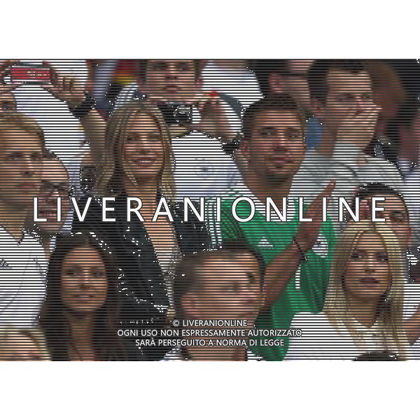 WARSZAWA STADION NARODOWY 28.06.2012 EURO 2012 PILKA NOZNA POLFINAL MISTRZOSTW EUROPY NIEMCY - WLOCHY NZ DZIEWCZYNY ZONY PILKARZY NIEMIECKICH WAGS WAG FOT MICHAL NOWAK / NEWSPIX.PL WARSAW NATIONAL STADIUM 28.06.2012 FOOTBALL SOCCER EURO 2012 SEMI FINAL OF EUROPEAN CHAMPIONSHIP GERMANY - ITALY WIFES AND GIRLFRIENDS OF GERMAN PLAYERS MICHAL NOWAK / NEWSPIX.PL --- Newspix.pl EUROPEI 2012 GERMANIA ITALIA AG ALDO LIVERANI SAS - ITALY ONLY - *** Local Caption *** www.newspix.pl mail us: info@newspix.pl call us: 0048 022 23 22 222 --- Polish Picture Agency by Ringier Axel Springer Poland