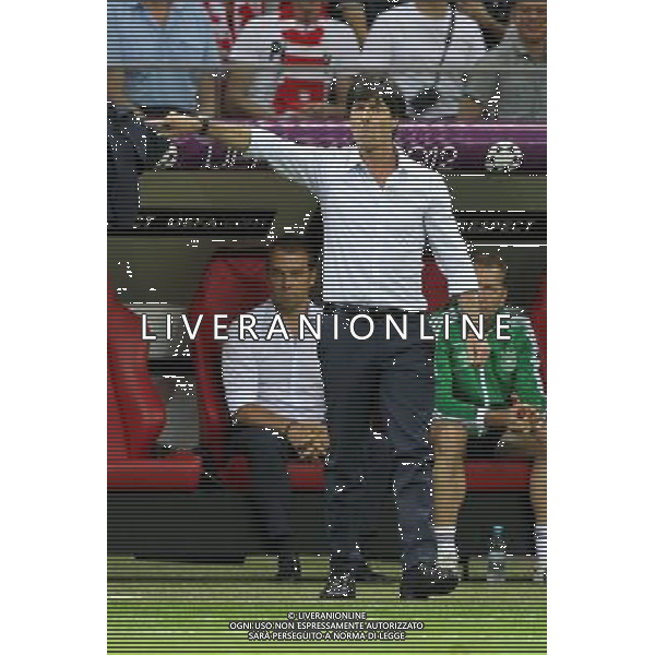 WARSZAWA 28/06/2012 STADION NARODOWY 2012 PILKA NOZNA EURO 2012 POLFINAL MECZ NIEMCY WLOCHY WARSAW NATIONAL STADIUM FOOTBALL EURO 2012 SEMI FINAL MATCH GERMANY ITALY N/Z (L) JOACHIM LOW FOTO KAMIL KRASZEWSKI APPA --- Newspix.pl EUROPEI 2012 GERMANIA ITALIA AG ALDO LIVERANI SAS - ITALY ONLY - *** Local Caption *** www.newspix.pl mail us: info@newspix.pl call us: 0048 022 23 22 222 --- Polish Picture Agency by Ringier Axel Springer Poland