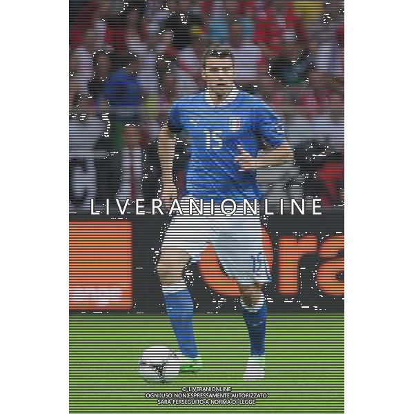 28.06.2012 WARSZAWA (WARSAW) STADION NARODOWY (THE NATIONAL STADIUM) PILKA NOZNA (SOCCER) MISTRZOSTWA EURO 2012 POLSKA UKRAINA (UEFA EURO 2012 POLAND UKRAINE) POLFINAL (SEMIFINAL) MECZ NIEMCY - WLOCHY (GERMANY - ITALY DEUTSCHLAND - ITALY) N/Z ANDREA BARZAGLI SZLWETKA FOT RAFAL OLEKSIEWICZ / PRESSFOCUS NEWSPIXPL --- Newspix.pl EUROPEI 2012 GERMANIA ITALIA AG ALDO LIVERANI SAS - ITALY ONLY - *** Local Caption *** www.newspix.pl mail us: info@newspix.pl call us: 0048 022 23 22 222 --- Polish Picture Agency by Ringier Axel Springer Poland
