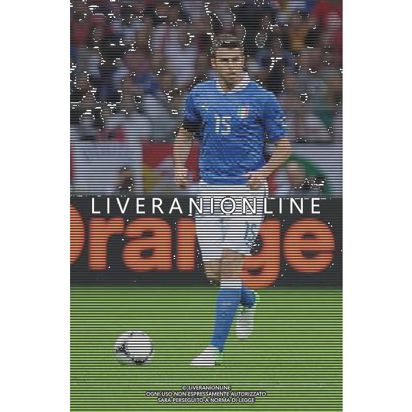 28.06.2012 WARSZAWA (WARSAW) STADION NARODOWY (THE NATIONAL STADIUM) PILKA NOZNA (SOCCER) MISTRZOSTWA EURO 2012 POLSKA UKRAINA (UEFA EURO 2012 POLAND UKRAINE) POLFINAL (SEMIFINAL) MECZ NIEMCY - WLOCHY (GERMANY - ITALY DEUTSCHLAND - ITALY) N/Z ANDREA BARZAGLI SZLWETKA FOT RAFAL OLEKSIEWICZ / PRESSFOCUS NEWSPIXPL --- Newspix.pl EUROPEI 2012 GERMANIA ITALIA AG ALDO LIVERANI SAS - ITALY ONLY - *** Local Caption *** www.newspix.pl mail us: info@newspix.pl call us: 0048 022 23 22 222 --- Polish Picture Agency by Ringier Axel Springer Poland
