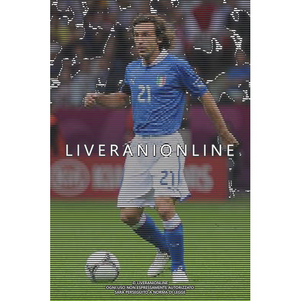 28.06.2012 WARSZAWA (WARSAW) STADION NARODOWY (THE NATIONAL STADIUM) PILKA NOZNA (SOCCER) MISTRZOSTWA EURO 2012 POLSKA UKRAINA (UEFA EURO 2012 POLAND UKRAINE) POLFINAL (SEMIFINAL) MECZ NIEMCY - WLOCHY (GERMANY - ITALY DEUTSCHLAND - ITALY) N/Z ANDREA PIRLO FOT RAFAL OLEKSIEWICZ / PRESSFOCUS NEWSPIXPL --- Newspix.pl EUROPEI 2012 GERMANIA ITALIA AG ALDO LIVERANI SAS - ITALY ONLY - *** Local Caption *** www.newspix.pl mail us: info@newspix.pl call us: 0048 022 23 22 222 --- Polish Picture Agency by Ringier Axel Springer Poland
