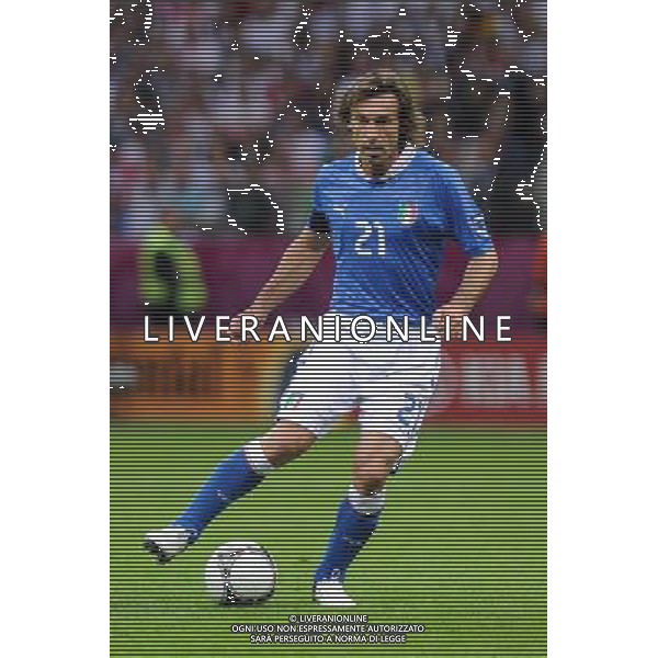 28.06.2012 WARSZAWA (WARSAW) STADION NARODOWY (THE NATIONAL STADIUM) PILKA NOZNA (SOCCER) MISTRZOSTWA EURO 2012 POLSKA UKRAINA (UEFA EURO 2012 POLAND UKRAINE) POLFINAL (SEMIFINAL) MECZ NIEMCY - WLOCHY (GERMANY - ITALY DEUTSCHLAND - ITALY) N/Z ANDREA PIRLO SZLWETKA FOT RAFAL OLEKSIEWICZ / PRESSFOCUS NEWSPIXPL --- Newspix.pl EUROPEI 2012 GERMANIA ITALIA AG ALDO LIVERANI SAS - ITALY ONLY - *** Local Caption *** www.newspix.pl mail us: info@newspix.pl call us: 0048 022 23 22 222 --- Polish Picture Agency by Ringier Axel Springer Poland
