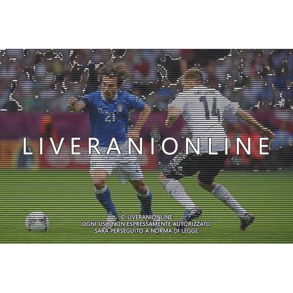 28.06.2012 WARSZAWA (WARSAW) STADION NARODOWY (THE NATIONAL STADIUM) PILKA NOZNA (SOCCER) MISTRZOSTWA EURO 2012 POLSKA UKRAINA (UEFA EURO 2012 POLAND UKRAINE) POLFINAL (SEMIFINAL) MECZ NIEMCY - WLOCHY (GERMANY - ITALY DEUTSCHLAND - ITALY) N/Z ANDREA PIRLO FOT RAFAL OLEKSIEWICZ / PRESSFOCUS NEWSPIXPL --- Newspix.pl EUROPEI 2012 GERMANIA ITALIA AG ALDO LIVERANI SAS - ITALY ONLY - *** Local Caption *** www.newspix.pl mail us: info@newspix.pl call us: 0048 022 23 22 222 --- Polish Picture Agency by Ringier Axel Springer Poland