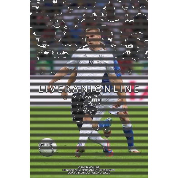 28.06.2012 WARSZAWA (WARSAW) STADION NARODOWY (THE NATIONAL STADIUM) PILKA NOZNA (SOCCER) MISTRZOSTWA EURO 2012 POLSKA UKRAINA (UEFA EURO 2012 POLAND UKRAINE) POLFINAL (SEMIFINAL) MECZ NIEMCY - WLOCHY (GERMANY - ITALY DEUTSCHLAND - ITALY) N/Z LUKAS PODOLSKI FOT RAFAL OLEKSIEWICZ / PRESSFOCUS NEWSPIXPL --- Newspix.pl EUROPEI 2012 GERMANIA ITALIA AG ALDO LIVERANI SAS - ITALY ONLY - *** Local Caption *** www.newspix.pl mail us: info@newspix.pl call us: 0048 022 23 22 222 --- Polish Picture Agency by Ringier Axel Springer Poland