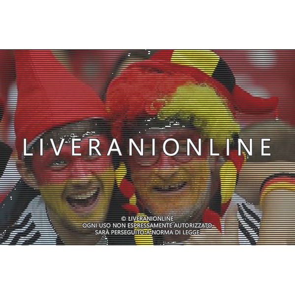 28.06.2012, WARSZAWA, PILKA NOZNA, FOOTBALL, MISTRZOSTWA EUROPY W PILCE NOZNEJ, EURO 2012, FOOTBALL EUROPEAN CHAMPIONSHIP, POLFINAL, SEMI - FINAL, NIEMCY - WLOCHY, GERMANY - ITALY, KIBICE NIEMIECCY, FOT. TOMASZ JASTRZEBOWSKI / FOTO OLIMPIK --- Newspix.pl EUROPEI 2012 GERMANIA ITALIA AG ALDO LIVERANI SAS - ITALY ONLY - *** Local Caption *** www.newspix.pl mail us: info@newspix.pl call us: 0048 022 23 22 222 --- Polish Picture Agency by Ringier Axel Springer Poland