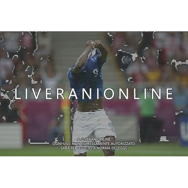 WARSZAWA 28.06.2012 MECZ MISTRZOSTWA EUROPY 2012 POLFINAL: NIEMCY - WLOCHY --- UEFA EURO 2012 CHAMPIONSHIP SEMIFINAL MATCH IN WARSAW: GERMANY - ITALY MARIO BALOTELLI FOT. PIOTR KUCZA --- Newspix.pl EUROPEI 2012 GERMANIA ITALIA AG ALDO LIVERANI SAS - ITALY ONLY - *** Local Caption *** www.newspix.pl mail us: info@newspix.pl call us: 0048 022 23 22 222 --- Polish Picture Agency by Ringier Axel Springer Poland