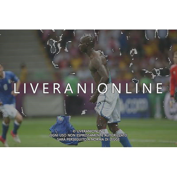 WARSZAWA 28.06.2012 MECZ MISTRZOSTWA EUROPY 2012 POLFINAL: NIEMCY - WLOCHY --- UEFA EURO 2012 CHAMPIONSHIP SEMIFINAL MATCH IN WARSAW: GERMANY - ITALY MARIO BALOTELLI FOT. PIOTR KUCZA --- Newspix.pl EUROPEI 2012 GERMANIA ITALIA AG ALDO LIVERANI SAS - ITALY ONLY - *** Local Caption *** www.newspix.pl mail us: info@newspix.pl call us: 0048 022 23 22 222 --- Polish Picture Agency by Ringier Axel Springer Poland