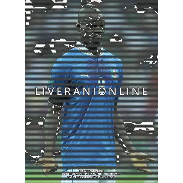 Campionati Europei UEFA 2012 Polonia/Ucraina Semifinale Varsavia (Polonia) - 28.06.2012 Germania-Italia Nella Foto:Balotelli Mario /Ph.Vitez-Ag. Aldo Liverani